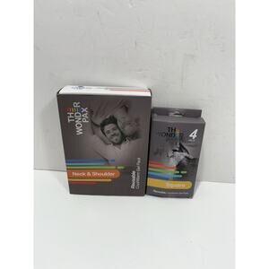 The Wonder Pax Reusable Cool/Warm Gel Click Heat Neck Shoulder Relief + 4 Square